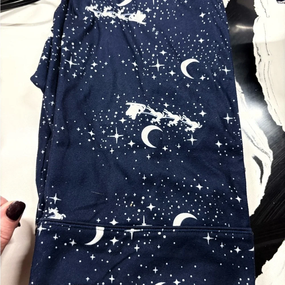 Cat & Jack Navy Star Print Pajama Pants